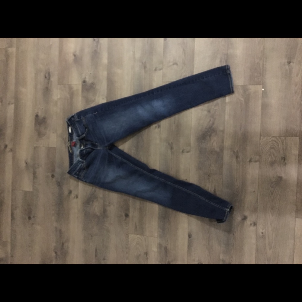 Dark wash jeans size five(short).